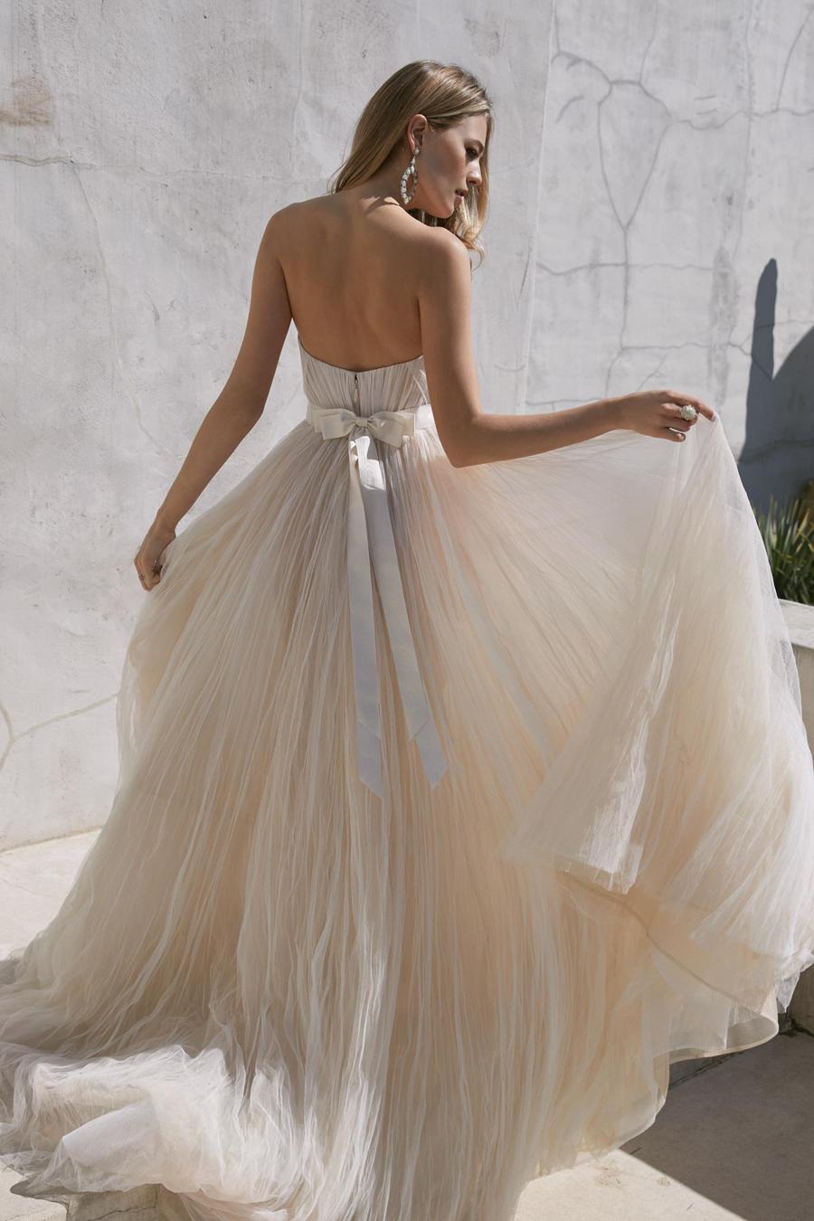 Cut jacquard sheer Dress