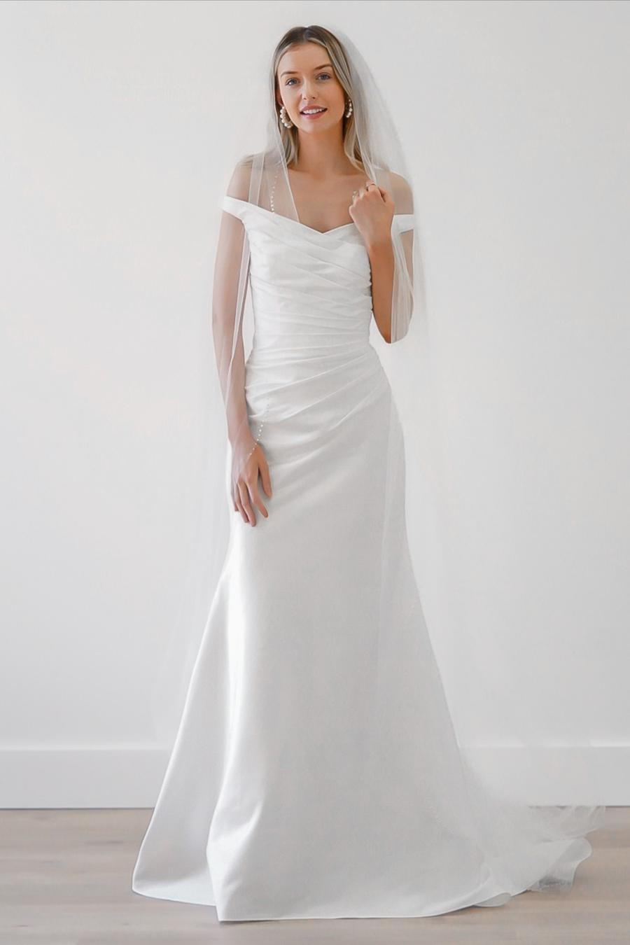 March with Overskirt 11243 | Wtoo Brides | Wtoo