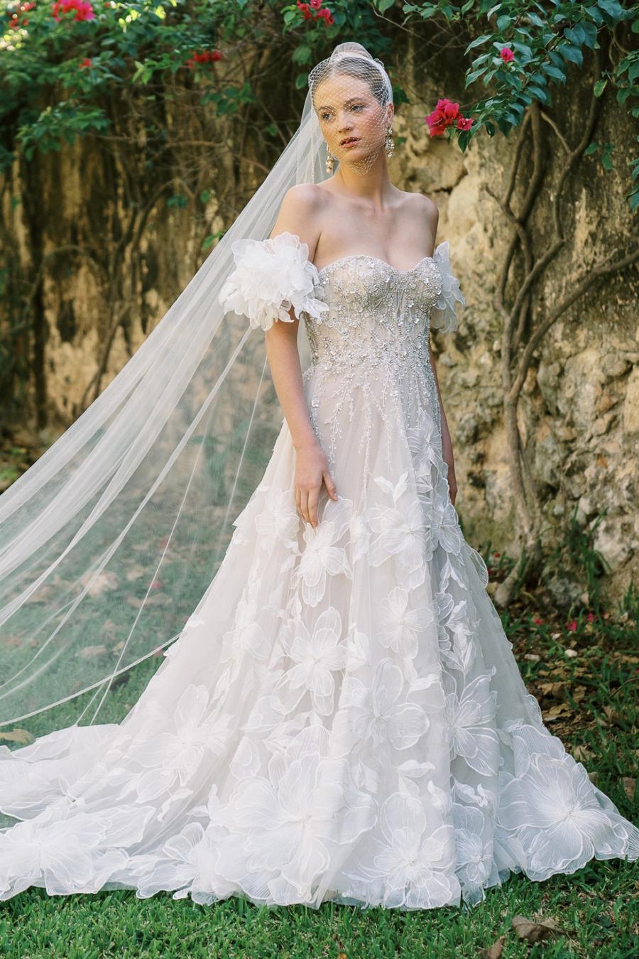 ★BAU by Bride And You★25SS 新作★BLAIRE Blouse dress★2色 Style BL342-2 Billie | Affordable Lace Boho Wedding Dress by