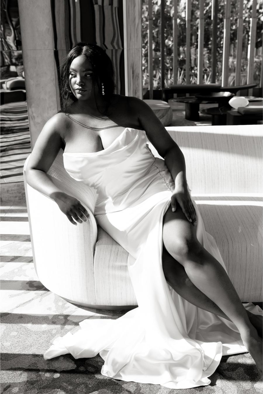 NYにて購入 BHLDN Watters ORLIEサテンウェディングドレス NYにて購入 BHLDN Watters ORLIEサテンウェディングドレス