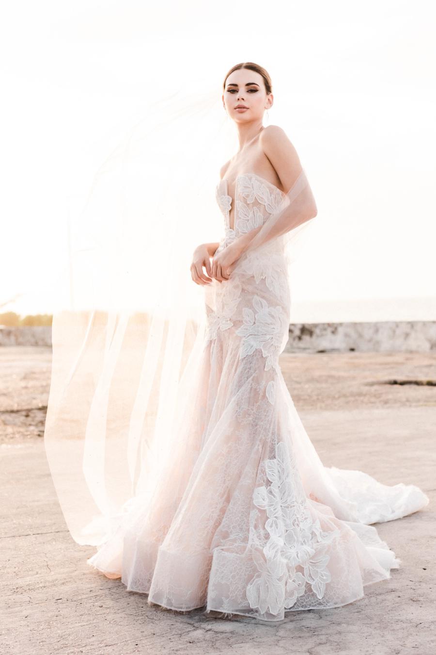 Sirena with Sleeves 66103S Watters Brides Watters