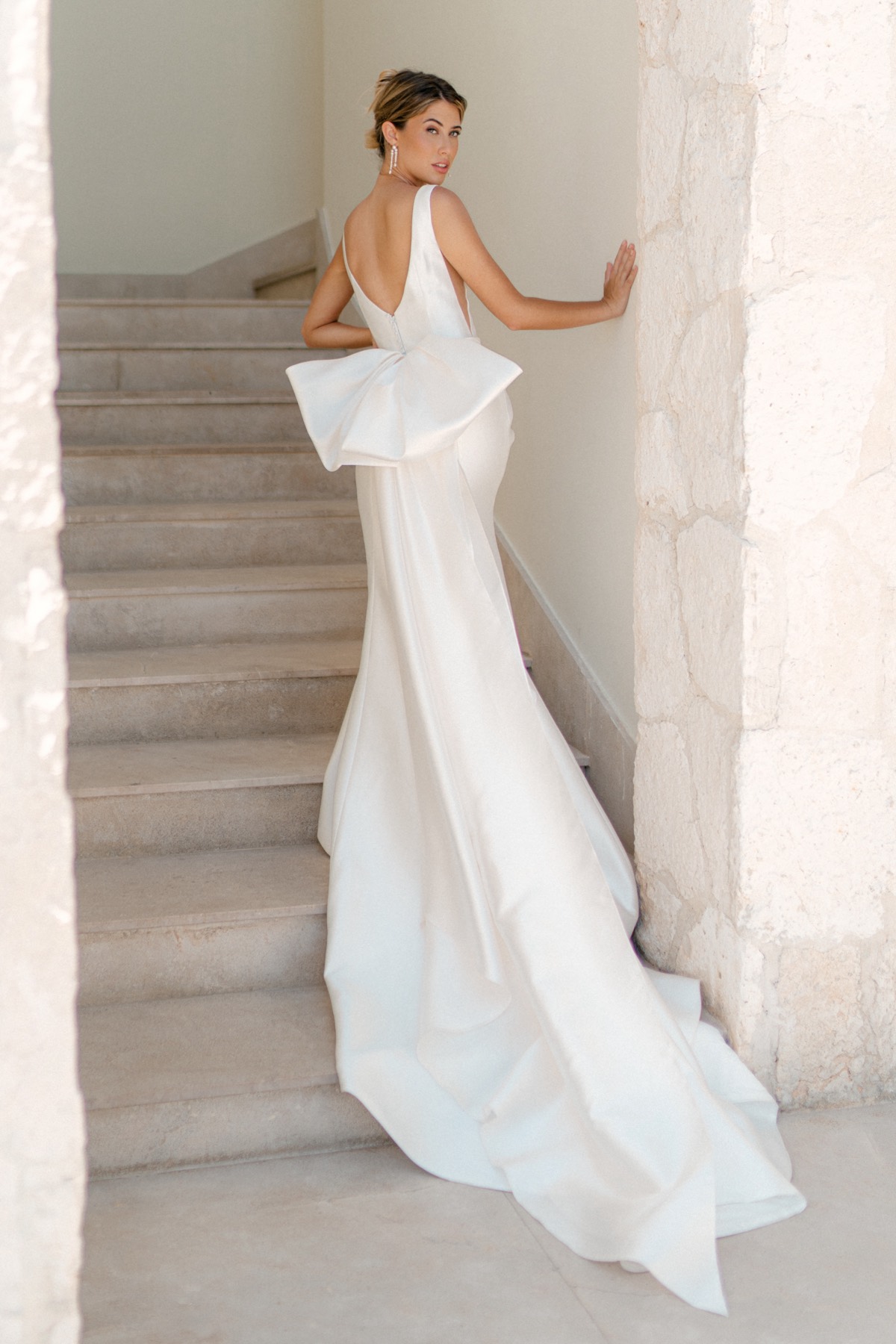[BAU by Bride And You] HANNAH long dress ☆送料込☆ Hannah with Bow 11260 | Wtoo Brides | Wtoo