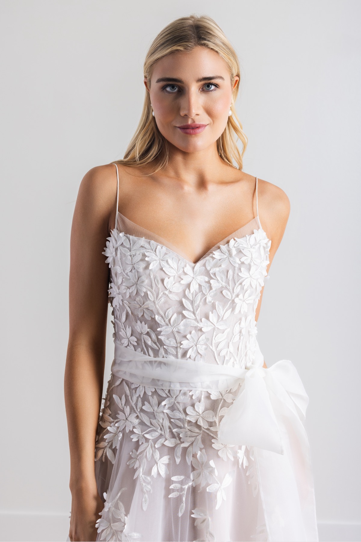 sachin and babi light blue dress Drop Waist Wedding Dresses & Gowns