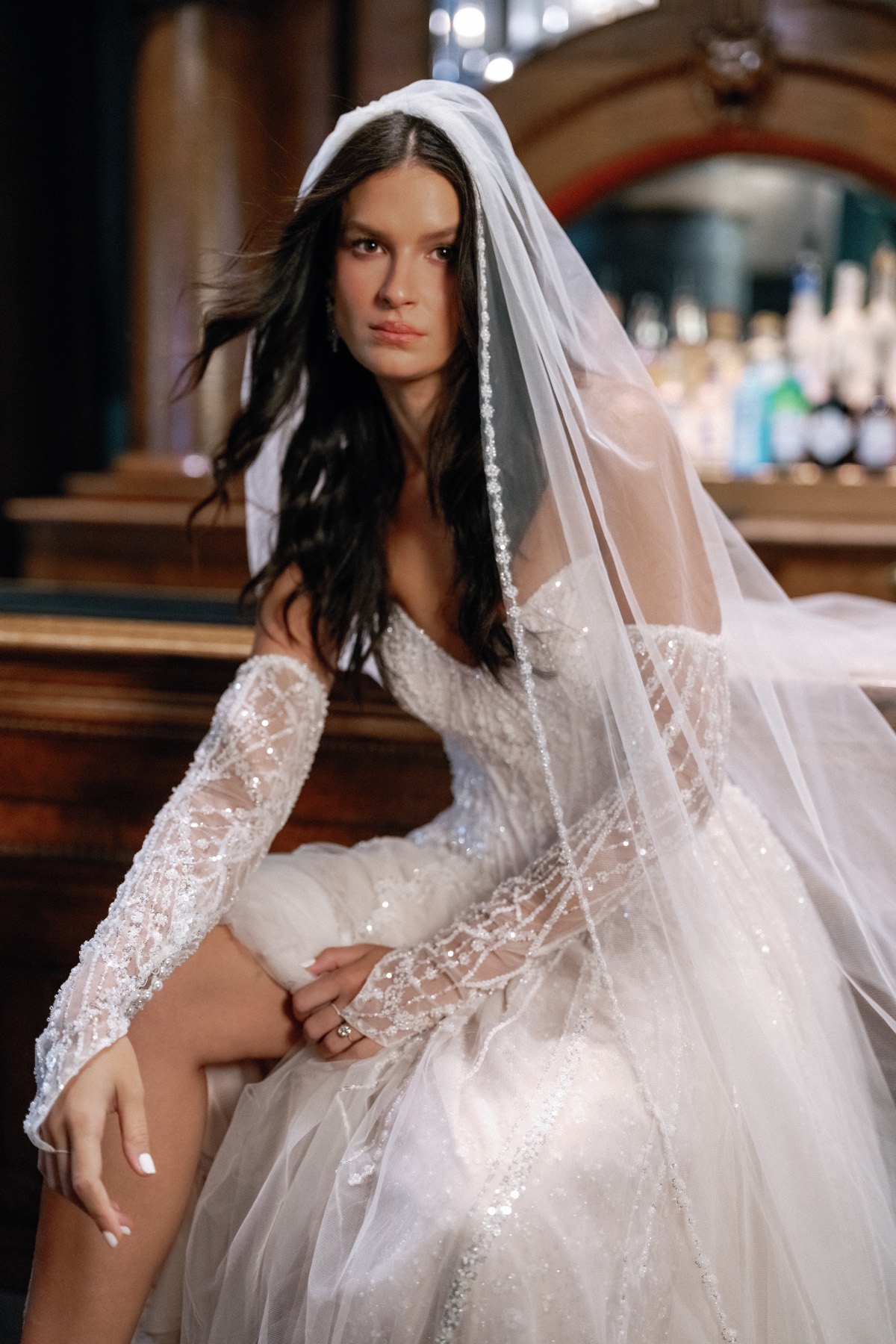 Arista Veil 16939 | Bridal Accessories | Locket