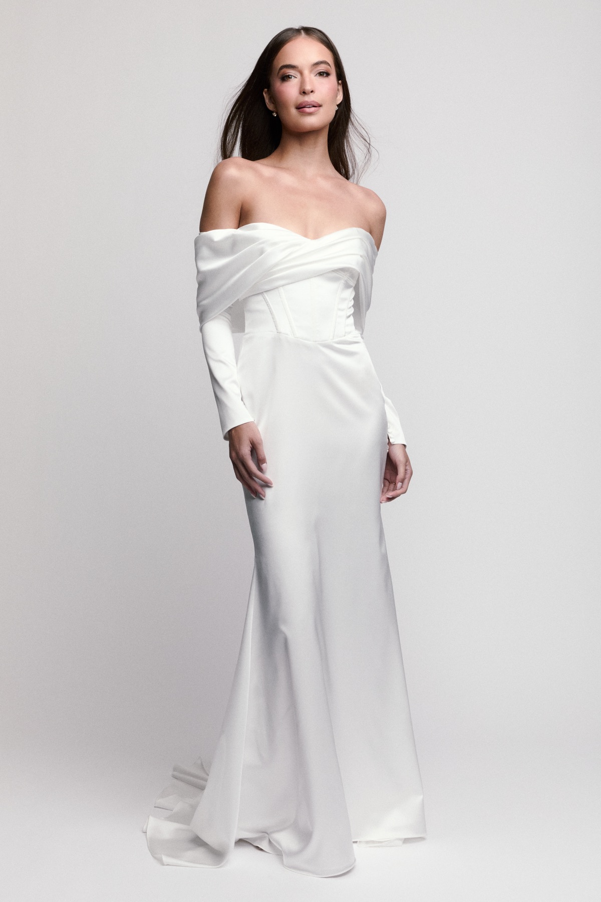 black tie white dress ZAPAKA Women One Shoulder Black Tie Dress Sheath Long Formal Dress with Streamer, Black White / US8