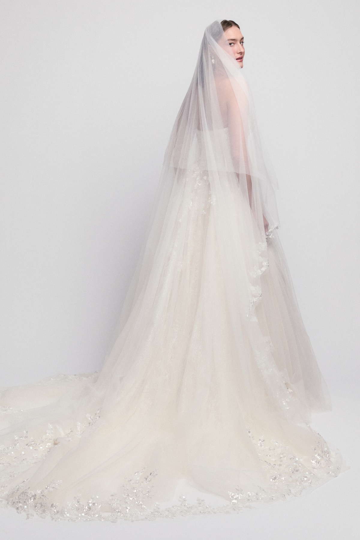 【Ameri】ほぼ新品◎MANY WAY TULLE VEIL SET UP Perley Veil 17936 | Bridal Accessories | Locket