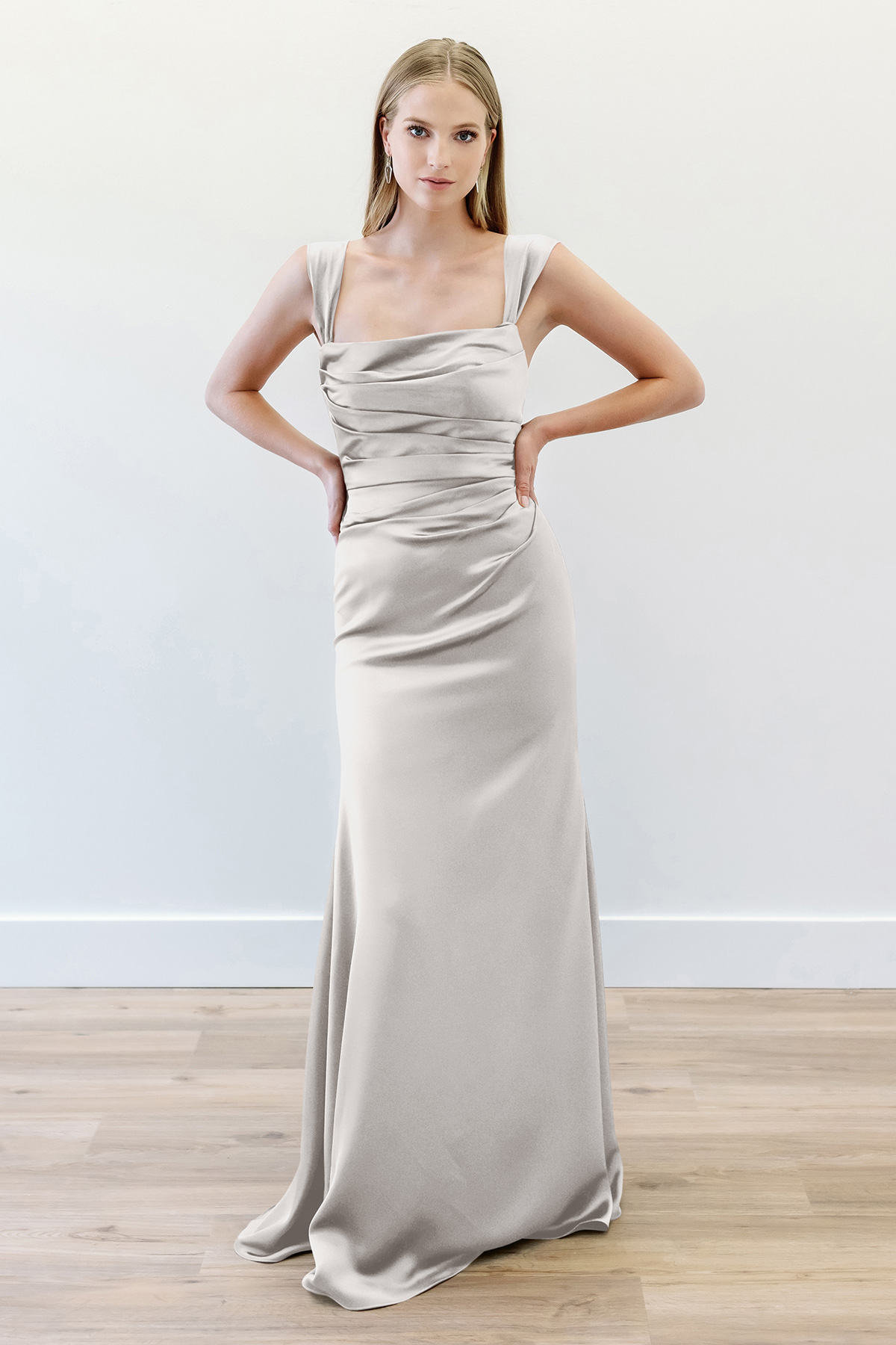 ivory and neutral bridesmaids dresses | Watters ivory and neutral bridesmaids dresses | Watters
