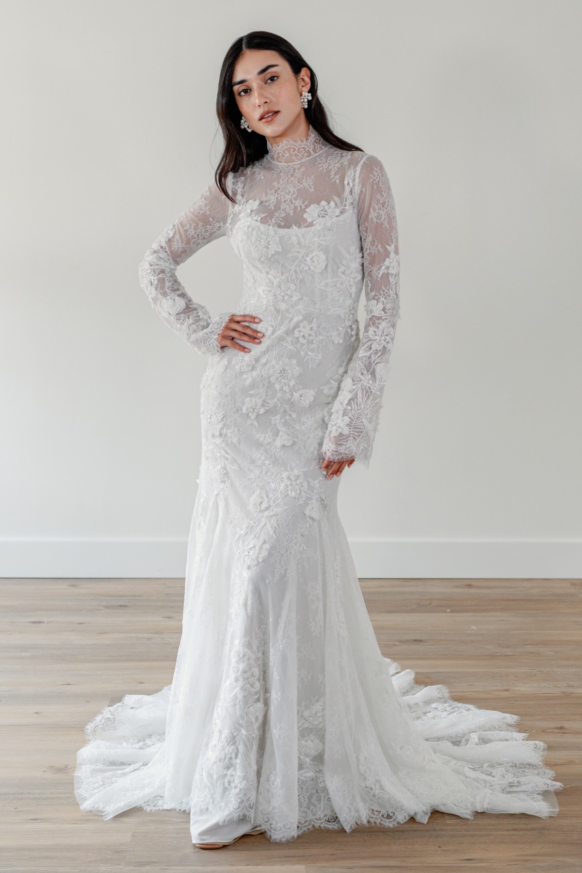 Talia with Slip 52162L | Willowby Brides | Willowby