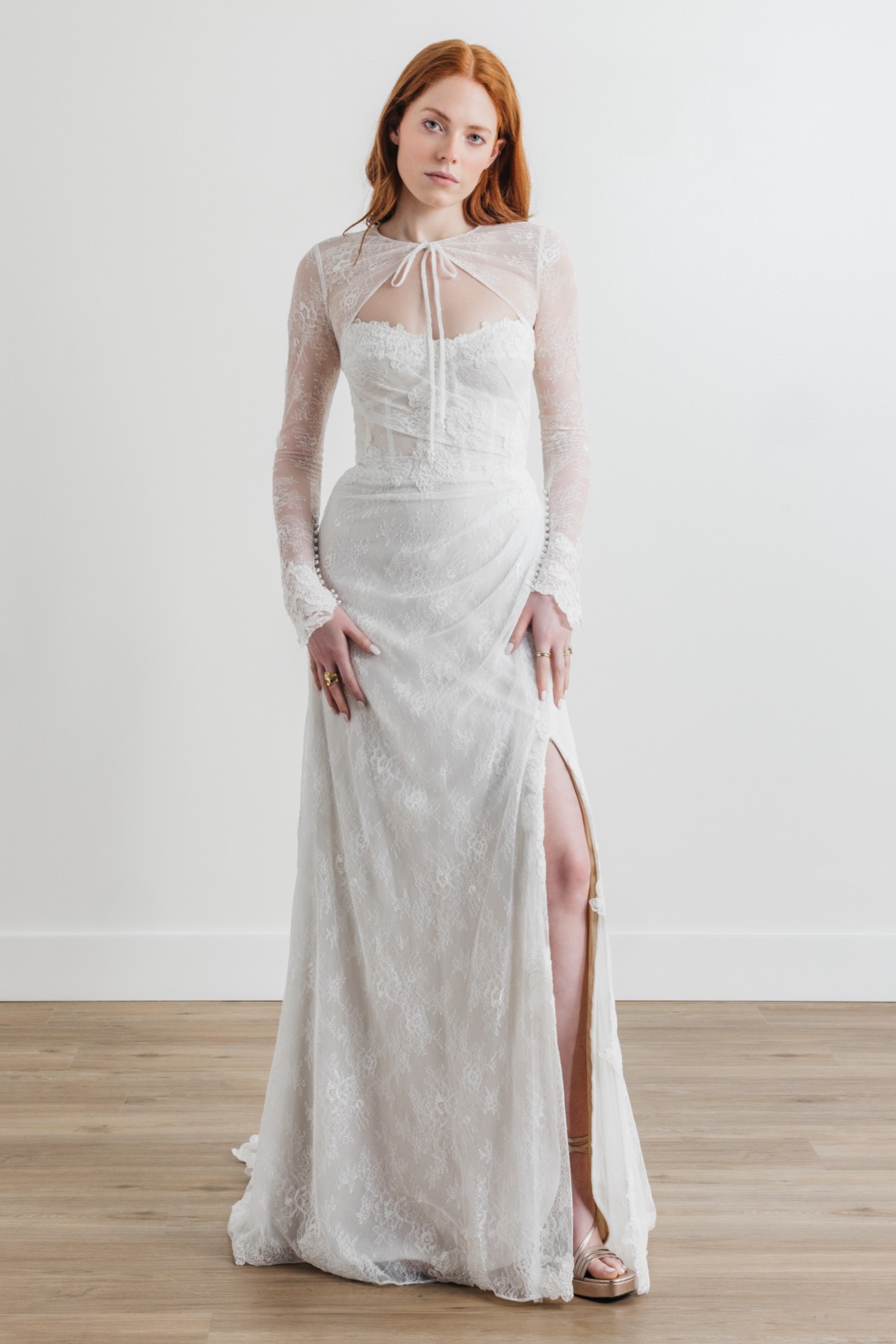 ivory dupioni mollie dress Mollie Tiered Maxi Dress in Ivory M / Ivory