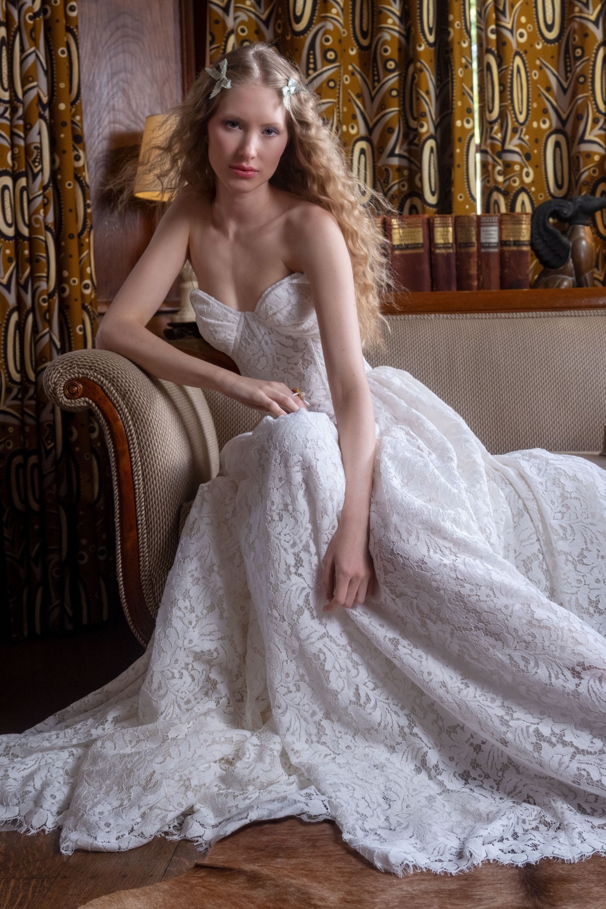 sachin and babi light blue dress Boho Wedding Dresses by Willowby