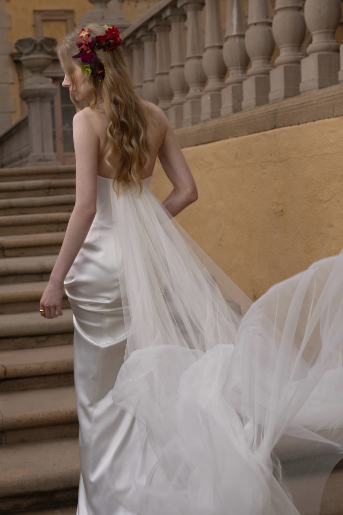 Shirina with Watteau 55312 | Willowby Brides | Willowby