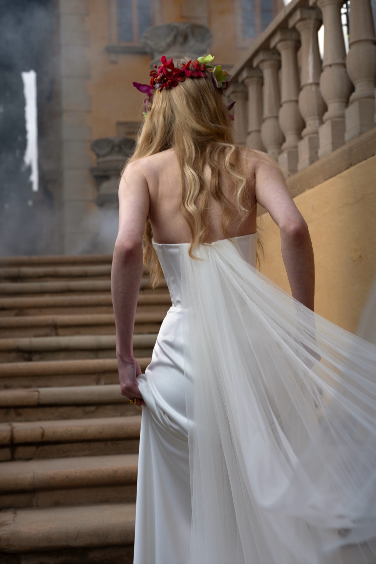 Shirina with Watteau 55312 | Willowby Brides | Willowby