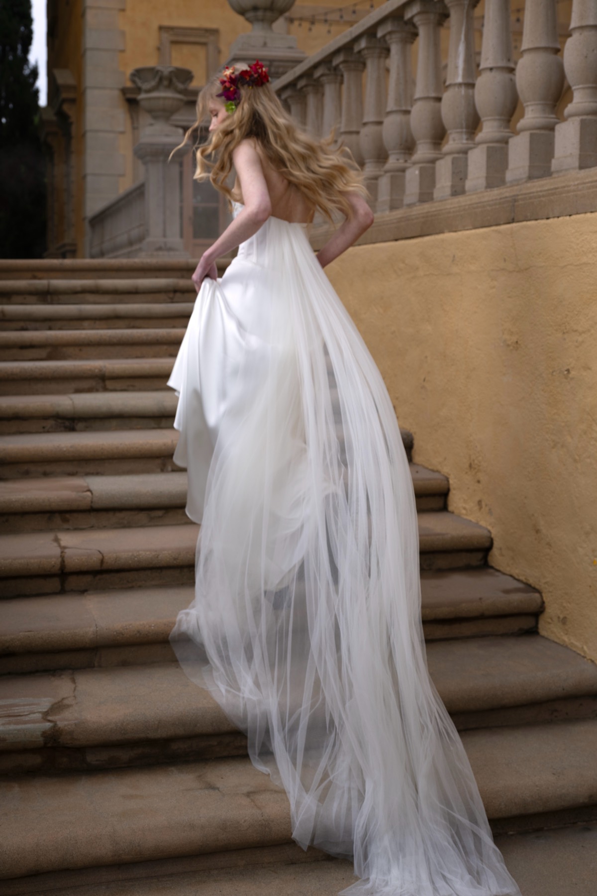 Shirina with Watteau 55312 | Willowby Brides | Willowby