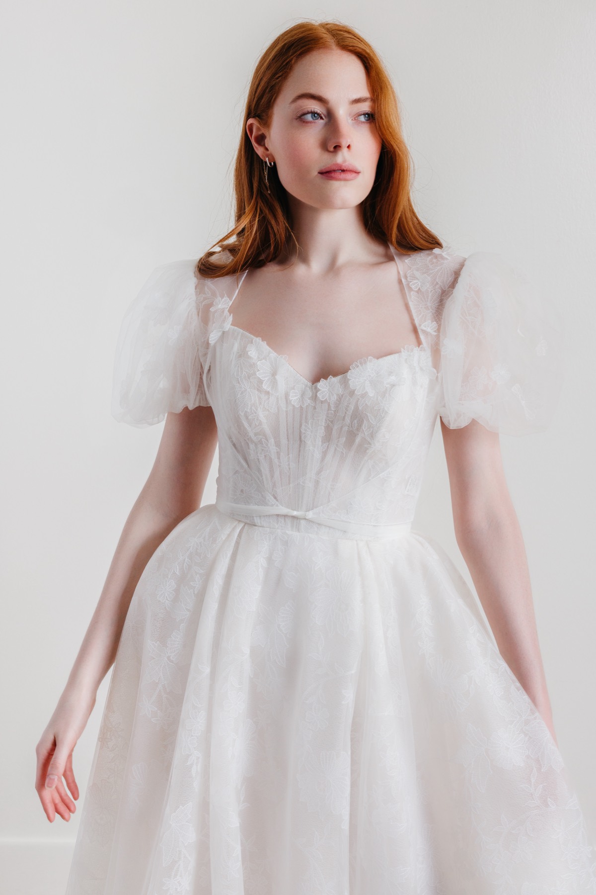 a line prom dress Peach V-Neck Applique A-Line Prom Dress with Feather Off Shoulder   FancyVestido