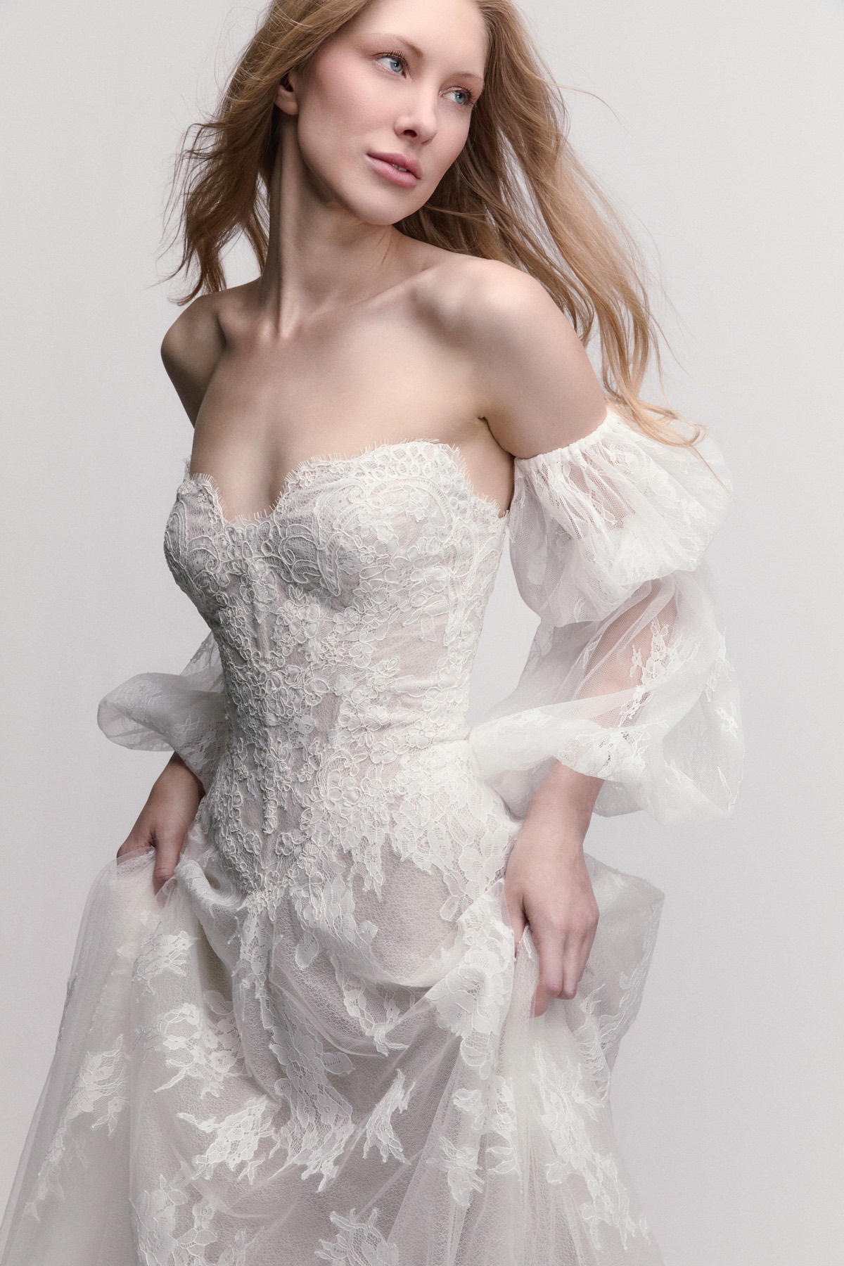 Midge with Sleeves 56712 | Willowby Brides | Willowby