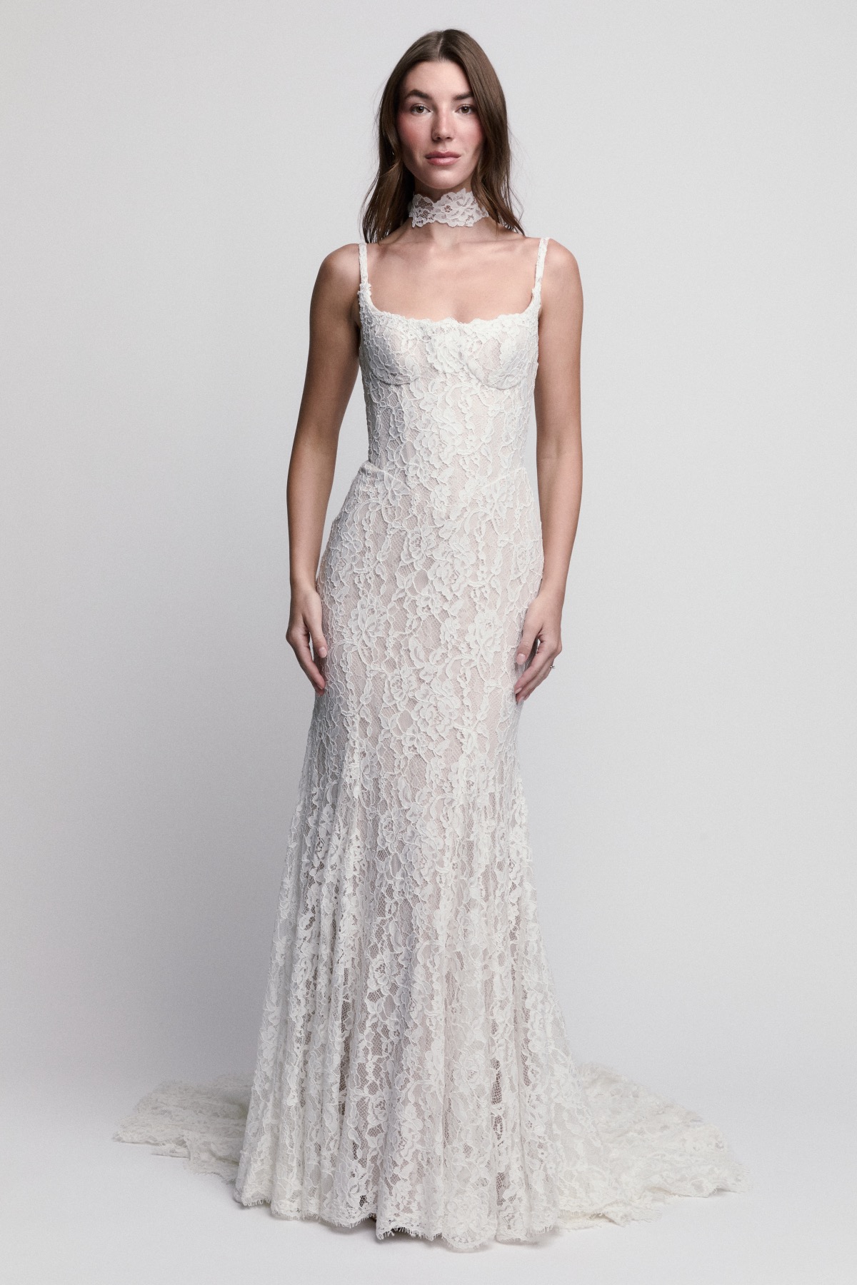 fit n flare wedding dresses Chic Bohemian beach look lace chiffon satin & dress – Bela Bridal This gown is ideal Jasz Couture 7445 - Lace Dresses Size:Adult 2XL