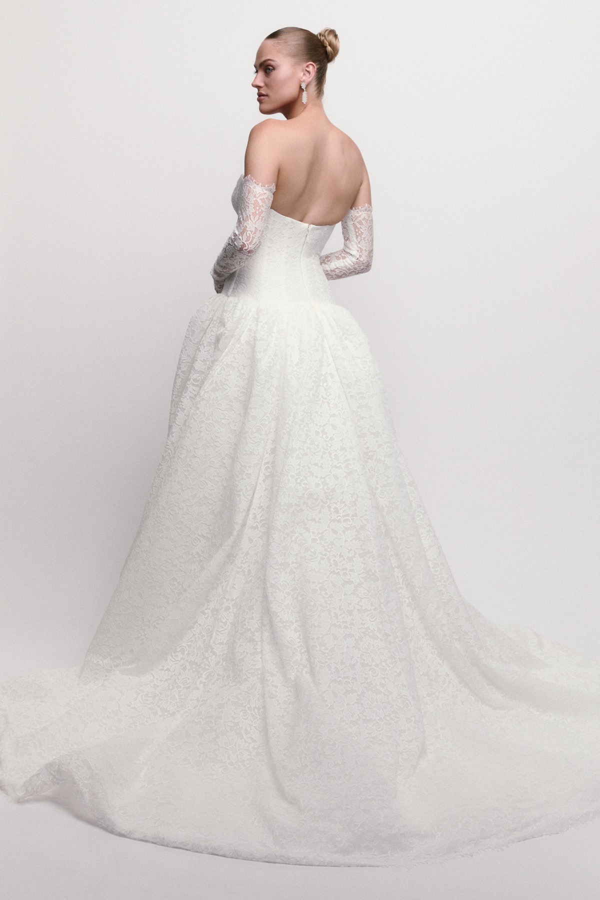 navy blue dress for baby girl Ilene Floor Length 69711F | Watters Brides