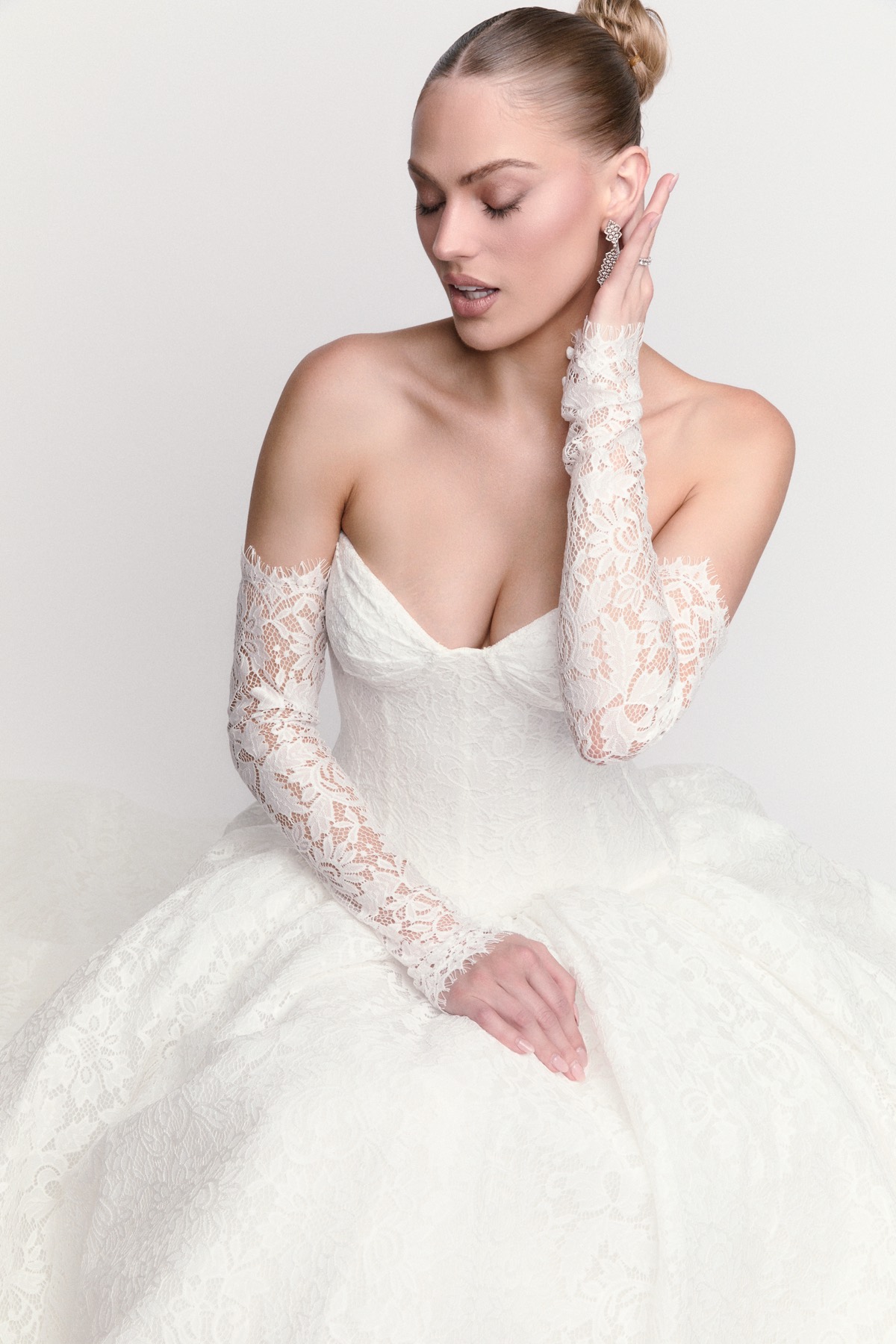 Add-on Sleeves, Straps, and Arm Bands for Wedding Gowns | Watters
