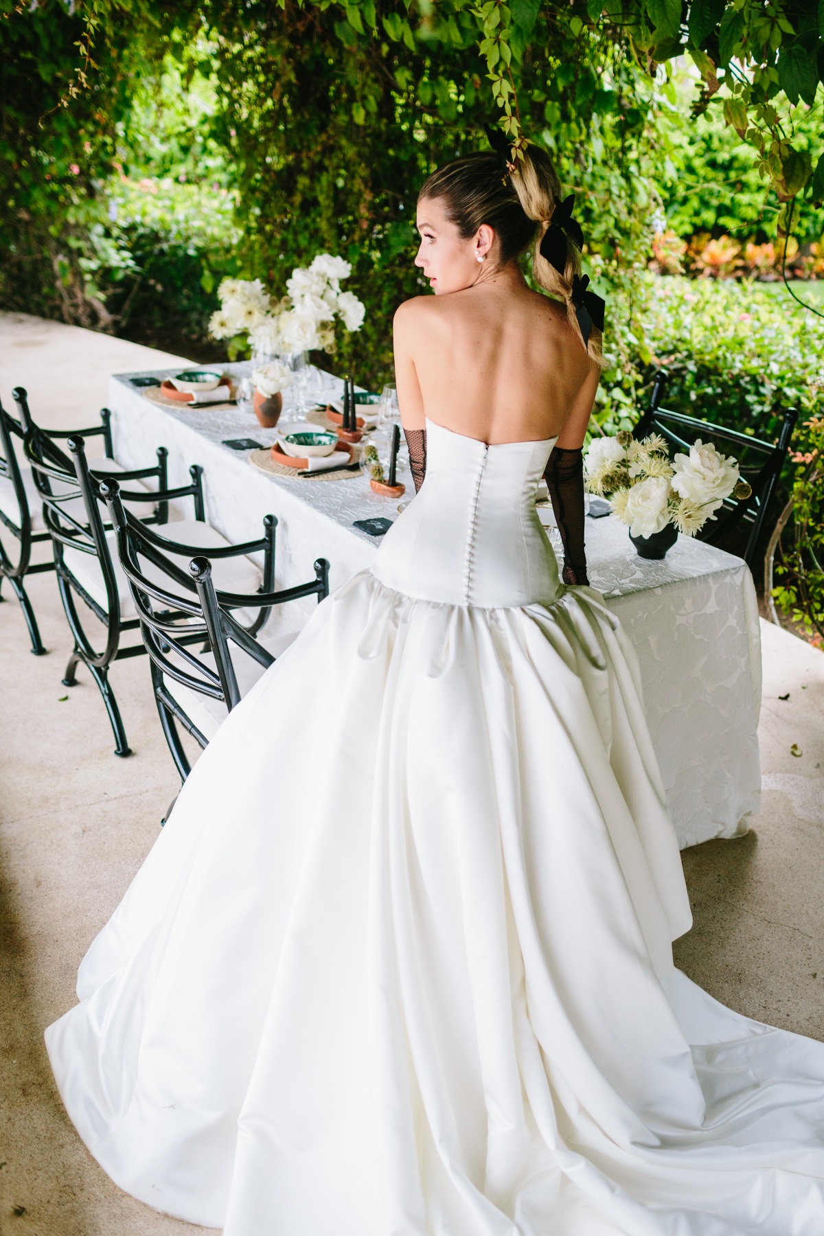 Bohemian Romantic Dropped Waist Beaded Gown | Kleinfeld Bridal