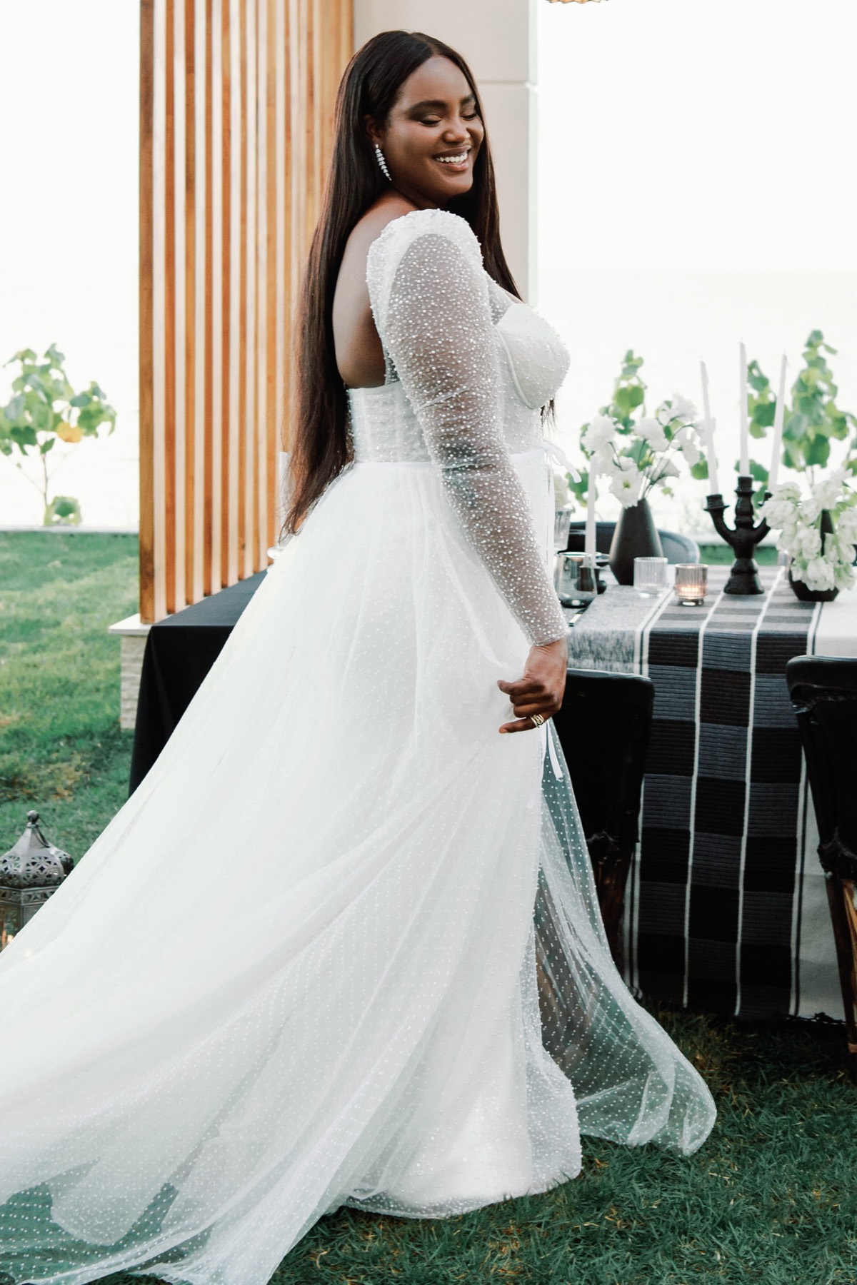 watters long sleeve wedding dress Ivory Lace Long Sleeve Wedding Dress