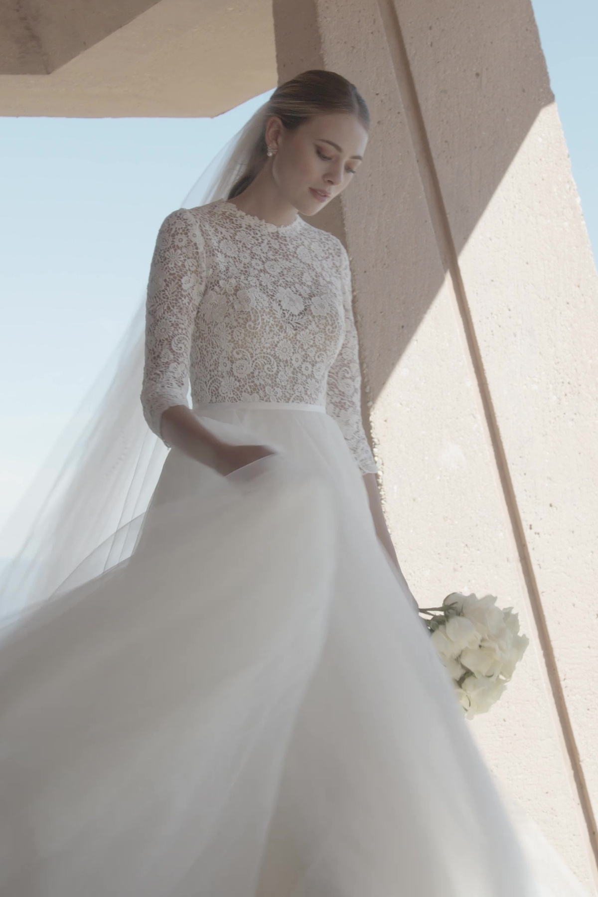 watters frederique gown