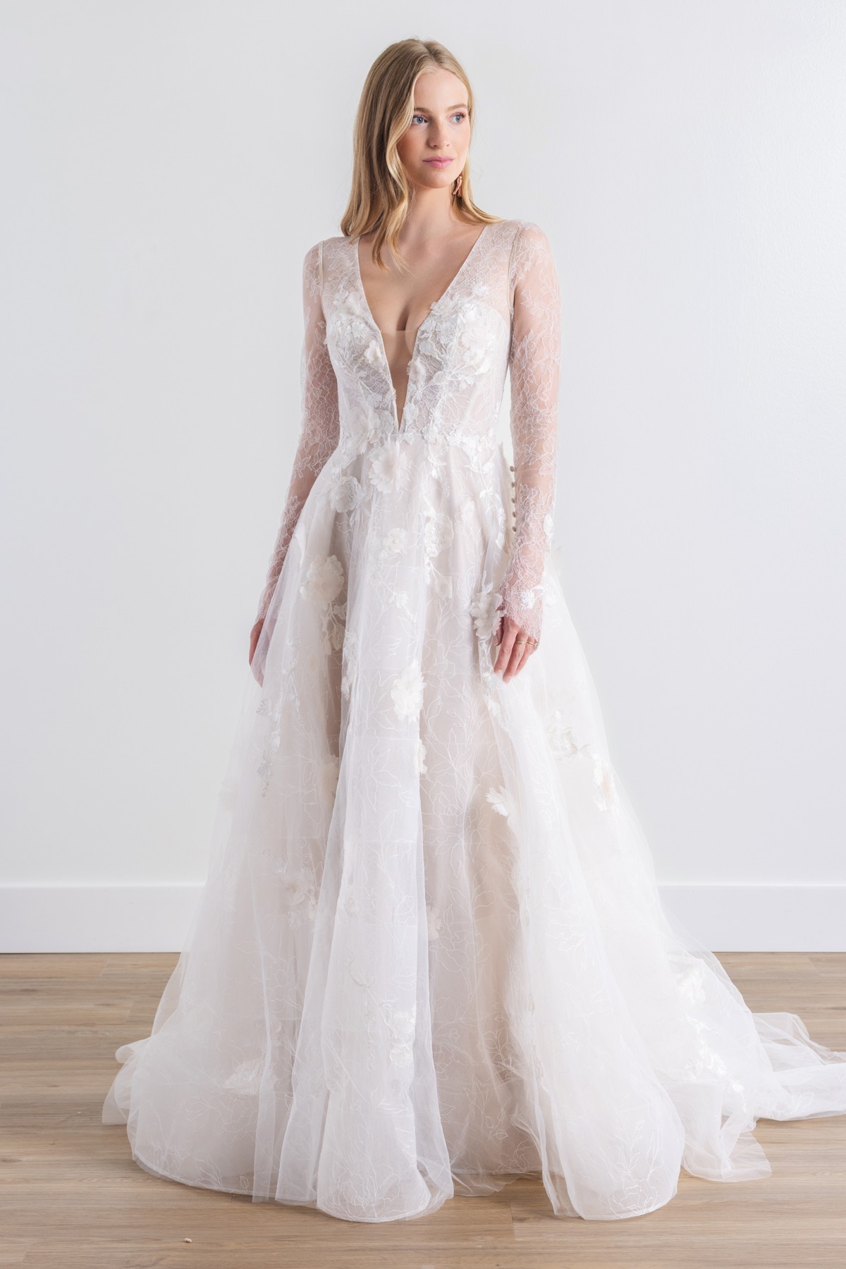 watters wedding dresses Bride @cnstack said 'I do' in Tate, danced the night away in Watters Ondrea, and dressed her bridal party in our Watters Jules bridesmaids dress a wardrobe dream come line wedding gown with a sweetheart neckline Watters TC Faves | Styled