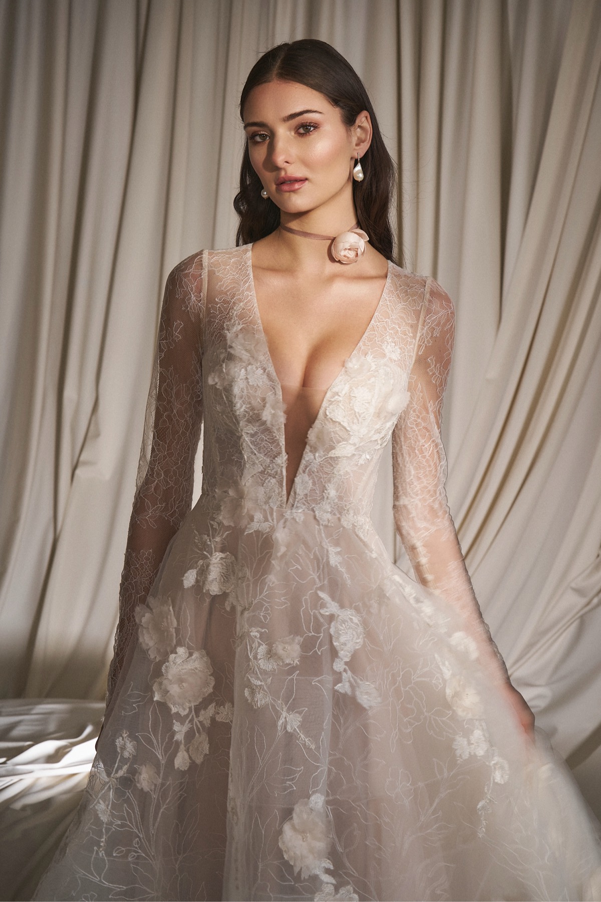 V-Neck Wedding Dresses | Elegant & Flattering Gowns | Watters V-Neck Wedding Dresses | Elegant & Flattering Gowns | Watters