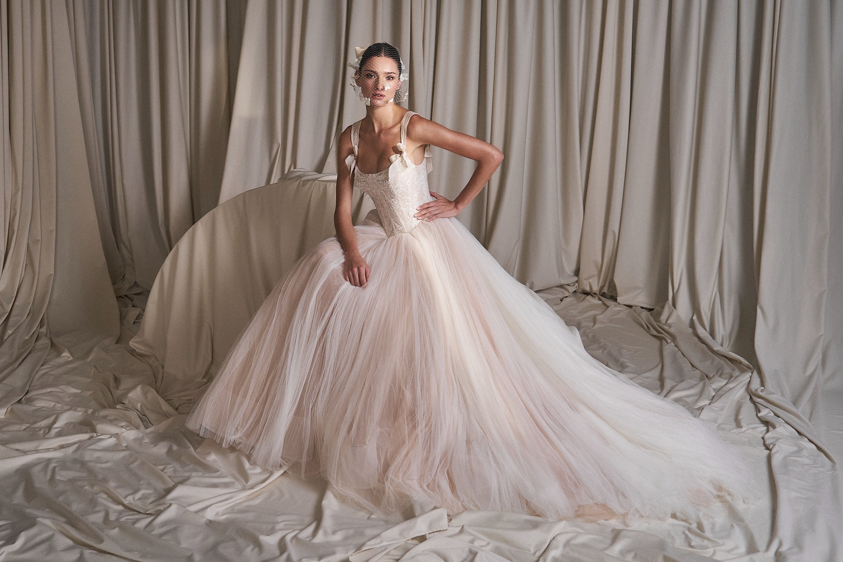 watters pink wedding dress Ellie 69716B | Watters Brides