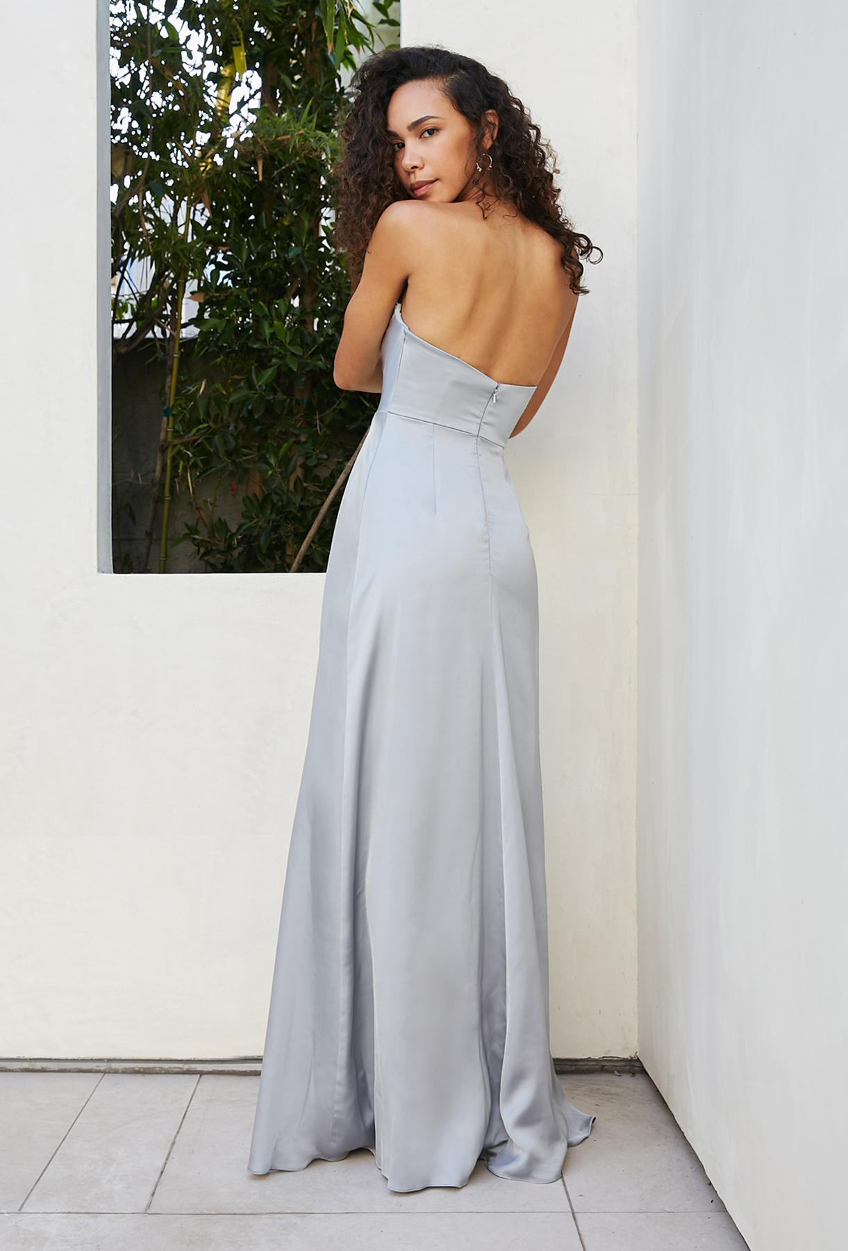 teal knee length bridesmaid dresses Alfred Angelo 7041s main image 1
