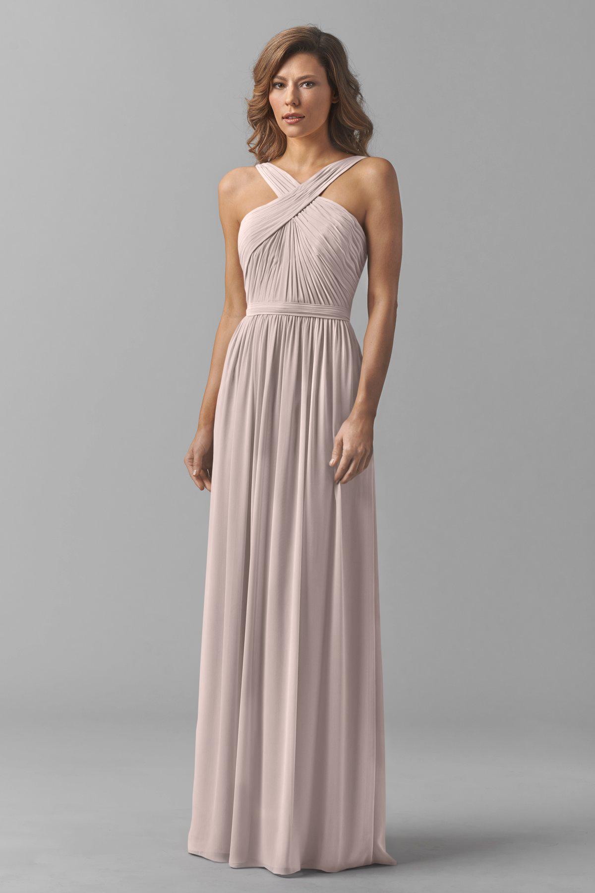 Mink grey bridesmaid dresses sales