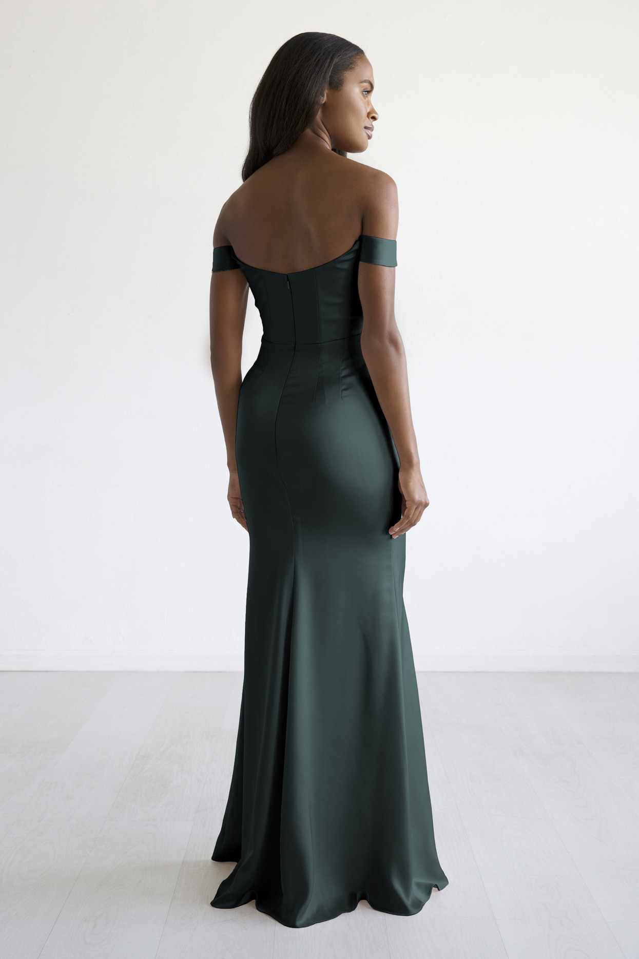 evergreen bridesmaid dresses