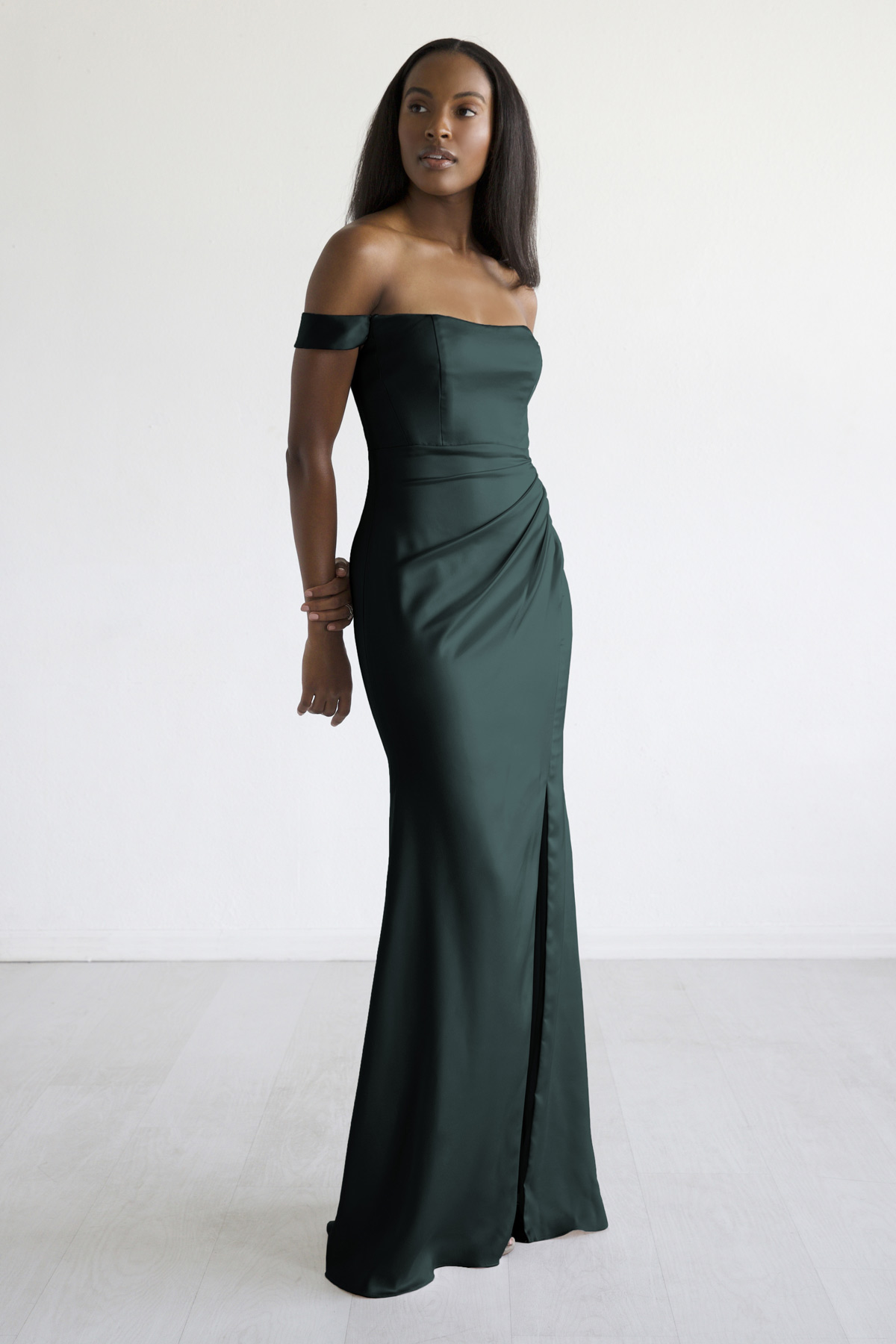 bridesmaid dresses evergreen Baltic Born Womens Sierra Sweetheart Maxi Dress | Evergreen main image 0